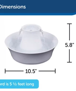 Drinkwell Avalon Ceramic Dog & Cat Fountain -PetSafe Store 63142 PT5. SY630 V1590605544