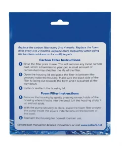 Drinkwell Outdoor Carbon & Foam Replacement Filter Combo Pack -PetSafe Store 63156 PT5. SY630 V1626366975