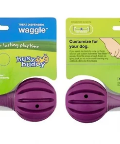 Busy Buddy Waggle Treat Dispenser Dog Toy 15 Busy Buddy Waggle Treat Dispenser Dog Toy -PetSafe Store 63862 PT8. SY630 V1543509771