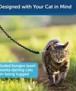 PetSafe Come With Me Kitty Nylon Cat Harness & Bungee Leash -PetSafe Store 63990 PT4. SY630 V1601006762