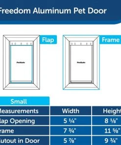 PetSafe Freedom Aluminum Pet Door -PetSafe Store 64011 PT5. SY630 V1617322593
