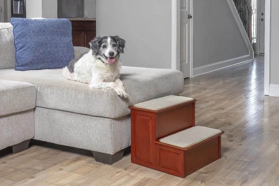 PetSafe CozyUp Wooden Cat & Dog Stairs 1 PetSafe CozyUp Wooden Cat & Dog Stairs