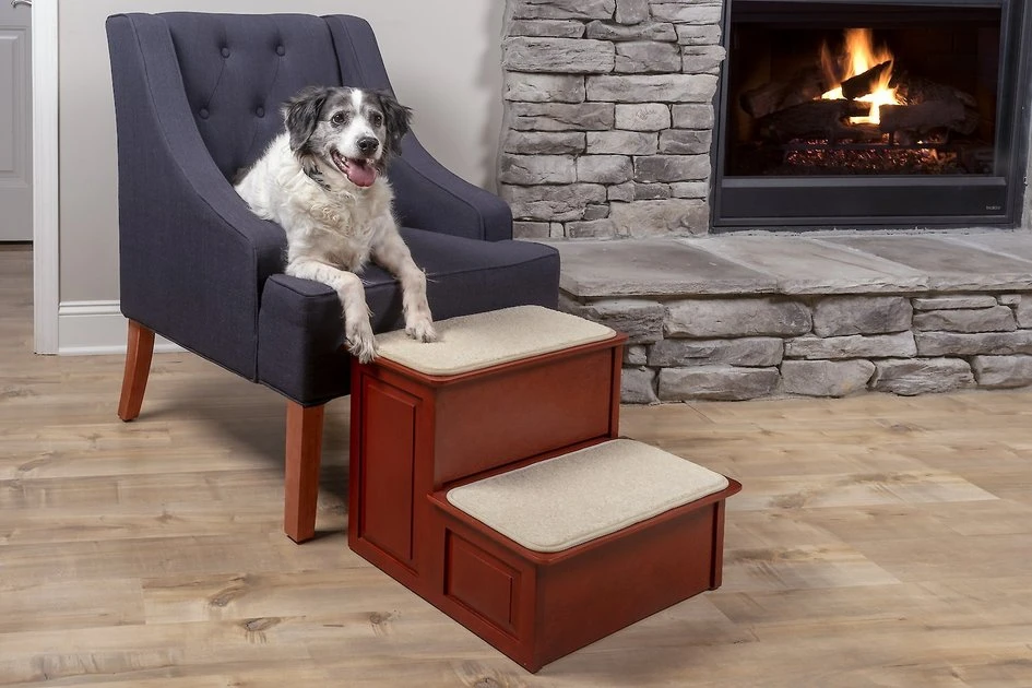 PetSafe CozyUp Wooden Cat & Dog Stairs 4 PetSafe CozyUp Wooden Cat & Dog Stairs - Image 4