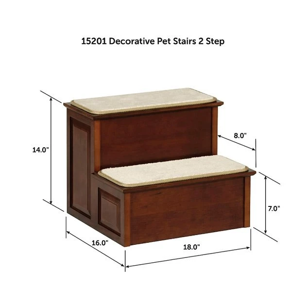 PetSafe CozyUp Wooden Cat & Dog Stairs 7 PetSafe CozyUp Wooden Cat & Dog Stairs - Image 7