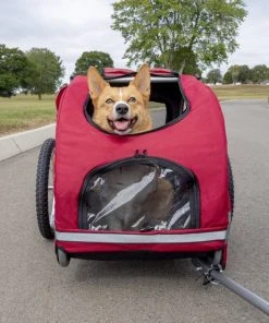PetSafe Happy Ride Aluminum Cat & Dog Bicycle Trailer