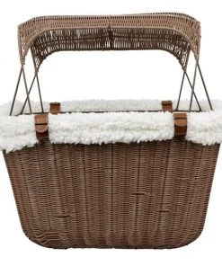 PetSafe Happy Ride Wicker Cat & Dog Bicycle Basket