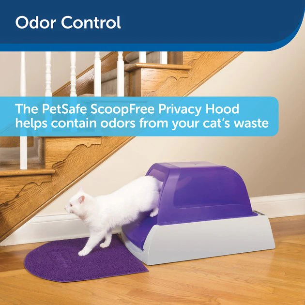 ScoopFree Covered Automatic Self-Cleaning Cat Litter Box Hood 2 ScoopFree Covered Automatic Self-Cleaning Cat Litter Box Hood - Image 2