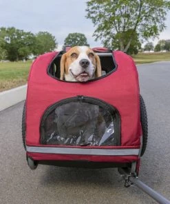 PetSafe Happy Ride Steel Cat & Dog Bicycle Trailer