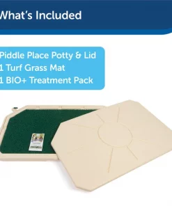 Piddle Place Indoor Dog & Cat Toilet with Cover 9 Piddle Place Indoor Dog & Cat Toilet with Cover -PetSafe Store 82136 PT2. SY630 V1617320090